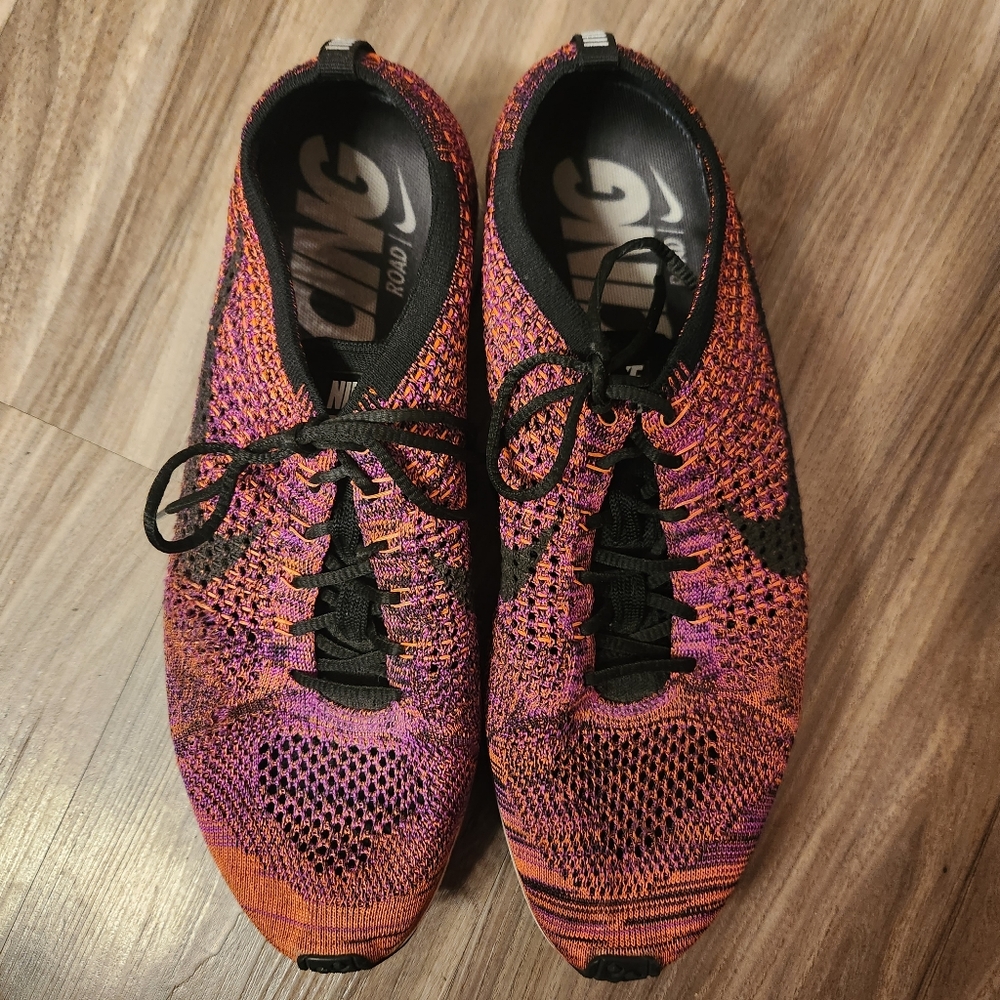 Nike Flyknit Racer Acai Berry 2015 size 11